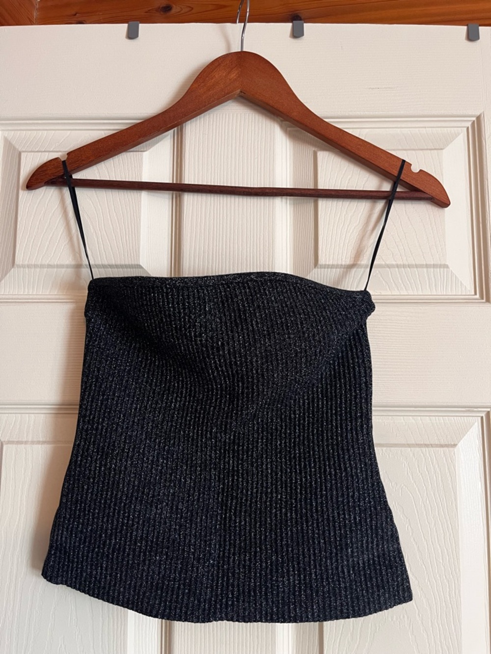 Banana Republic NWT Sculpted Ribbed Strapless Top (Size S) - Picture 2 of 8